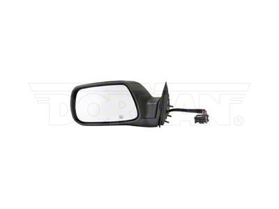Powered Heated Side Mirror; Driver Side; Black (05-07 Jeep Grand Cherokee WK w/o Memory Mirrors)