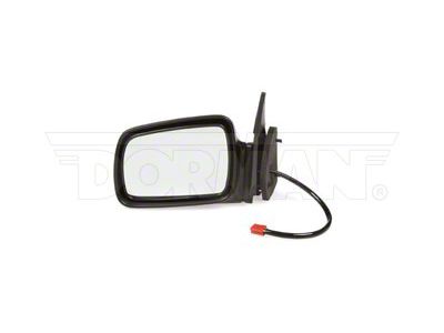 Powered Heated Side Mirror; Driver Side; Black (93-95 Jeep Grand Cherokee ZJ)