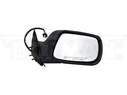 Powered Heated Side Mirror; Passenger Side; Black (06-07 Jeep Grand Cherokee WK w/o Memory Mirrors)