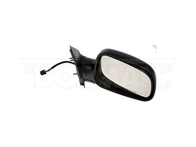 Powered Heated Side Mirror; Passenger Side; Black (99-04 Jeep Grand Cherokee WJ w/o Memory Mirrors)