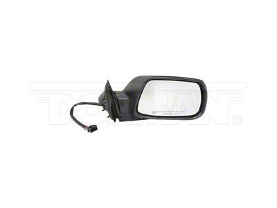 Powered Heated Side Mirror; Passenger Side; Black (05-07 Jeep Grand Cherokee WK w/ Memory Mirrors)