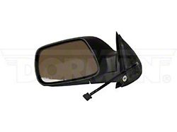 Powered Non-Heated Side Mirror; Driver Side; Black (05-07 Jeep Grand Cherokee WK w/o Memory Mirrors)