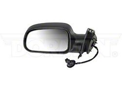 Powered Non-Heated Side Mirror; Driver Side; Black (99-04 Jeep Grand Cherokee WJ)
