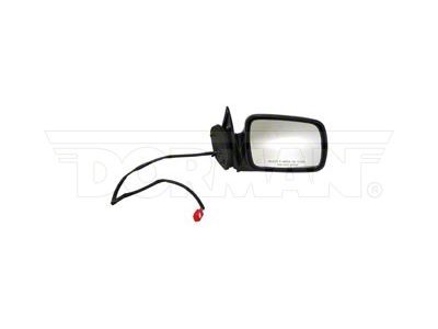 Powered Non-Heated Side Mirror; Passenger Side; Black (93-95 Jeep Grand Cherokee ZJ)