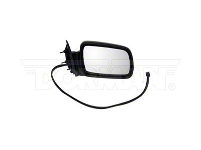 Powered Non-Heated Side Mirror; Passenger Side; Black (96-98 Jeep Grand Cherokee ZJ w/o Memory Mirrors)
