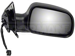 Powered Non-Heated Side Mirror; Passenger Side; Black (99-04 Jeep Grand Cherokee WJ)