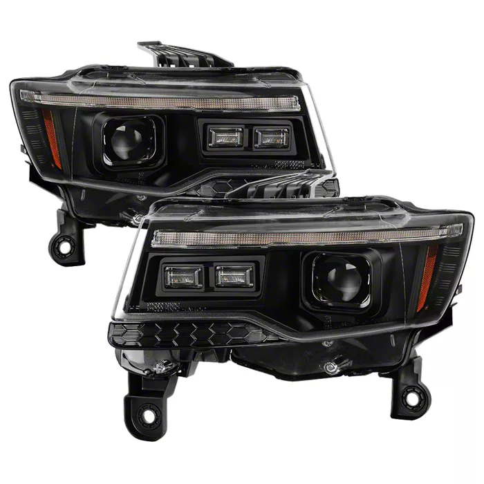 Jeep Grand Cherokee Projector Headlights with Switchback LED Turn