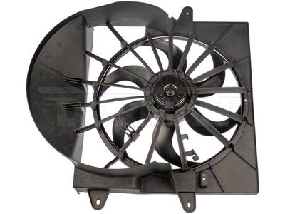 Radiator Fan Assembly without Controller (05-08 3.7L Jeep Grand Cherokee WK w/o Resistor)