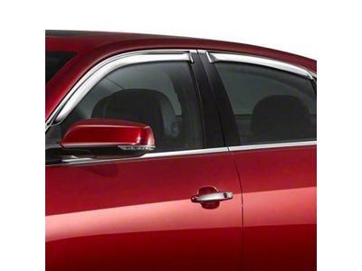 Rain Guards; Smoke (22-25 Jeep Grand Cherokee WL)