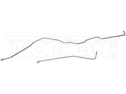 Rear Pre-Bent Brake Line Kit; Stainless Steel (94-98 Jeep Grand Cherokee ZJ)