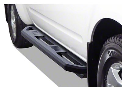 Rocker Armor Side Step Bars; Matte Black (99-04 Jeep Grand Cherokee WJ)