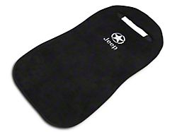 Seat Cover with Jeep Star; Black (Universal; Some Adaptation May Be Required)
