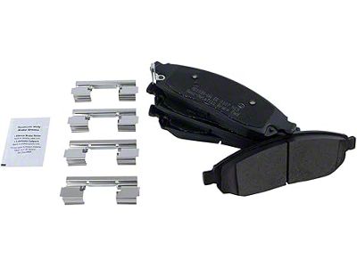 Semi-Metallic Brake Pads; Front Pair (05-10 Jeep Grand Cherokee WK, Excluding SRT8)
