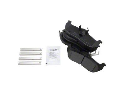 Semi-Metallic Brake Pads; Rear Pair (05-10 Jeep Grand Cherokee WK, Excluding SRT8)