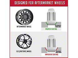 Spline Spike Chrome Lug Nut Kit; 1/2-Inch x 20; Set of 20 (93-10 Jeep Grand Cherokee ZJ, WJ & WK)