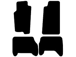 Sport Touring Cutpile Front and Rear Floor Mats; Medium Dark Gray (93-98 Jeep Grand Cherokee ZJ)