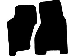 Sport Touring Cutpile Front Floor Mats; Red (99-04 Jeep Grand Cherokee WJ)