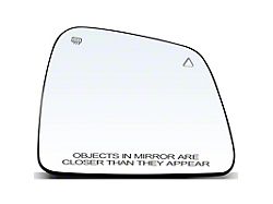 Spotter Glass Powered Heated Mirror Glass; Passenger Side (11-21 Jeep Grand Cherokee WK2 w/ Auto Dimming & Blind Spot)