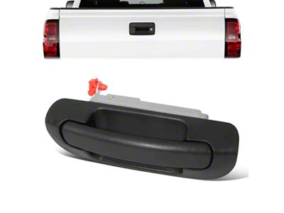 Tailgate Handle; Textured Black (00-04 Jeep Grand Cherokee WJ)