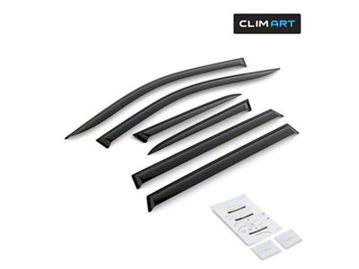 Tape-On Window Deflectors (11-21 Jeep Grand Cherokee WK2)
