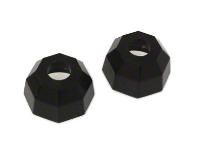 Tie Rod Dust Boot; Octagon Style; Black (93-98 Jeep Grand Cherokee ZJ)