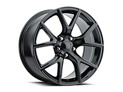 Trackhawk Replica Gloss Black Wheel; 20x10; 50mm Offset (22-25 Jeep Grand Cherokee WL)
