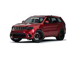 Trackhawk SRT Style Conversion Body Kit; Unpainted (11-21 Jeep Grand Cherokee WK2)