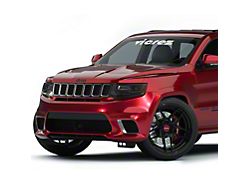 Trackhawk SRT Style Front Bumper; Unpainted (11-21 Jeep Grand Cherokee WK2)