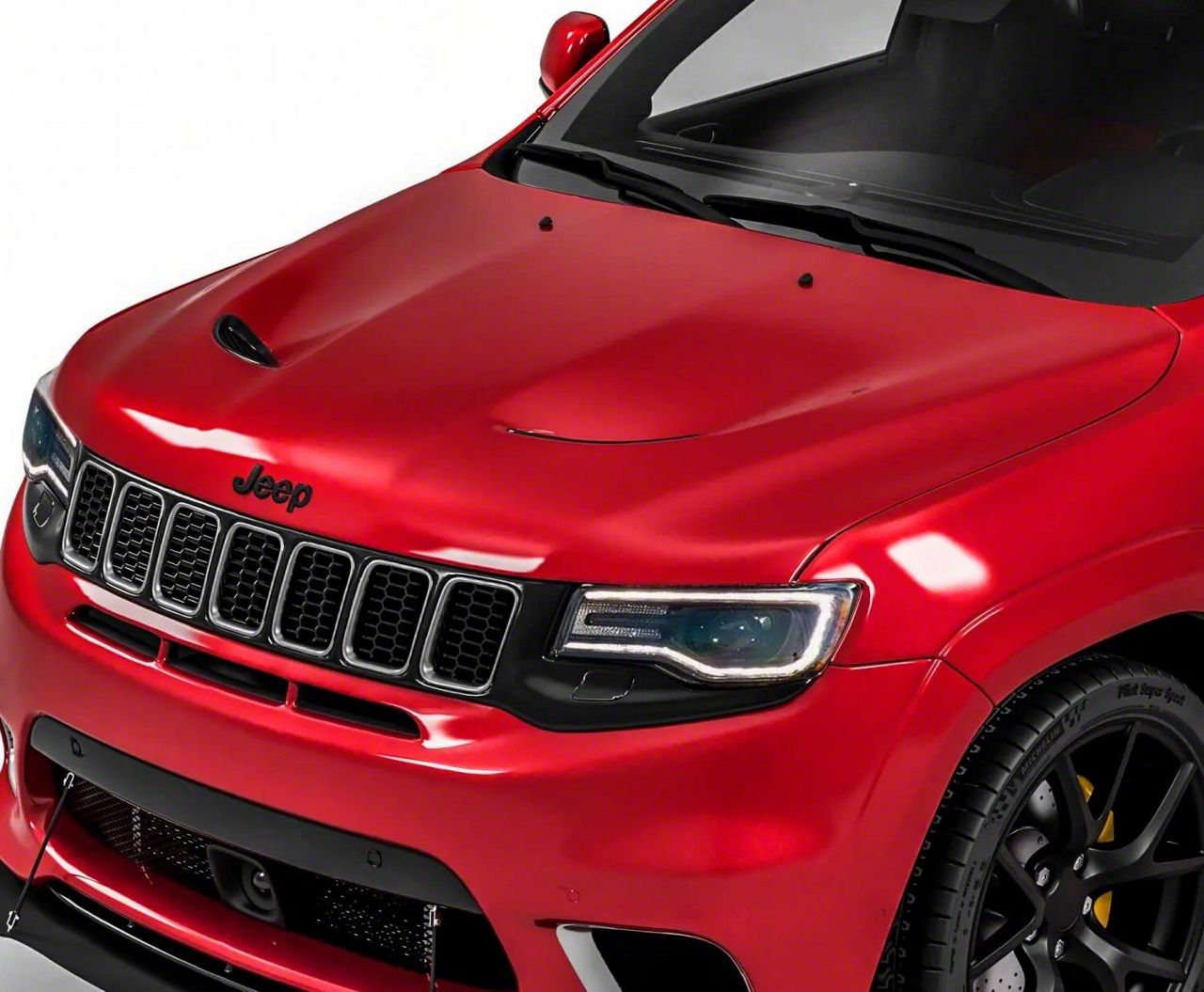 さらに100円引き◆JEEP◆Cherokee print hood jeep-grand-cherokee-trackhawk-