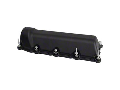 Valve Cover; Driver Side; Black (05-10 3.7L Jeep Grand Cherokee WK)