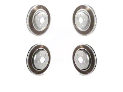 Vented Rotors; Front and Rear (12-21 Jeep Grand Cherokee WK2 SRT, SRT8)