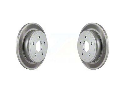 Vented Rotors; Rear Pair (05-10 Jeep Grand Cherokee WK, Excluding SRT8)