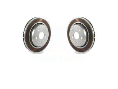 Vented Rotors; Rear Pair (12-21 Jeep Grand Cherokee WK2 SRT, SRT8, Trackhawk)