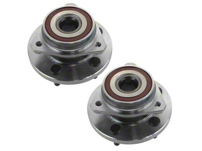 Wheel Bearing and Hub Assembly Set; Front (99-04 Jeep Grand Cherokee WJ)