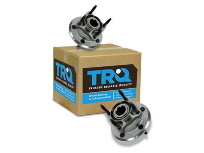 Wheel Bearing and Hub Assembly Set; Rear Driver and Passenger Side (05-10 Jeep Grand Cherokee WK)