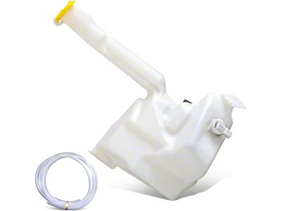 Windshield Washer Reservoir Tank Bottle with Level Sensor and Fluid Pump (99-01 Jeep Grand Cherokee WJ)