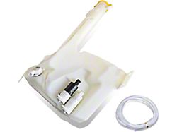 Windshield Washer Reservoir Tank Bottle with Level Sensor and Fluid Pump (02-04 Jeep Grand Cherokee WJ)