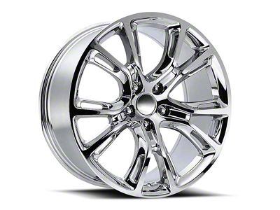 Spyder Monkey Chrome Wheel; 20x10; 50mm Offset (99-04 Jeep Grand Cherokee WJ)