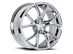 Trackhawk Replica Chrome Wheel; 20x10; 50mm Offset (99-04 Jeep Grand Cherokee WJ)