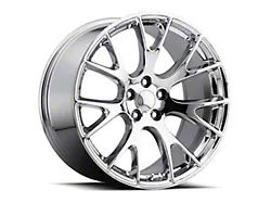 Hellcat Replica Chrome Wheel; 20x9; 30mm Offset (05-10 Jeep Grand Cherokee WK)