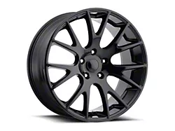 Hellcat Replica Gloss Black Wheel; 22x10; 45mm Offset (05-10 Jeep Grand Cherokee WK)