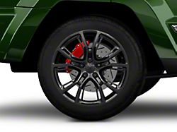 Spyder Monkey Gloss Black Wheel; Rear Only; 20x10; 50mm Offset (05-10 Jeep Grand Cherokee WK)