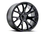 Hellcat Replica Gloss Black Wheel; 20x9; 30mm Offset (11-21 Jeep Grand Cherokee WK2)