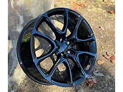 JP3 Gloss Black Wheel; 20x10; 45mm Offset (11-21 Jeep Grand Cherokee WK2)