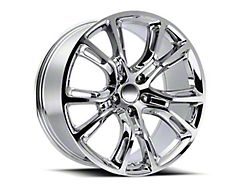 Spyder Monkey Chrome Wheel; 20x9; 34.7mm Offset (11-21 Jeep Grand Cherokee WK2)