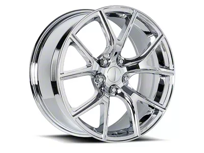 Trackhawk Replica Chrome Wheel; 20x10; 50mm Offset (11-21 Jeep Grand Cherokee WK2)