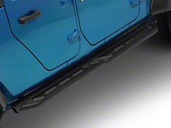Jeep Licensed by RedRock TC3 HD Rocker Side Step Bars with Jeep Logo (20-26 Jeep Gladiator JT)
