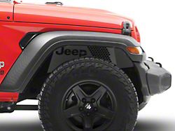 Jeep Licensed by RedRock Aluminum Inner Fender Liners; Front (18-25 Jeep Wrangler JL)