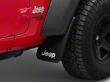 Jeep Licensed by RedRock Custom Molded Mud Guards; Front and Rear (18-26 Jeep Wrangler JL, Excluding Rubicon)
