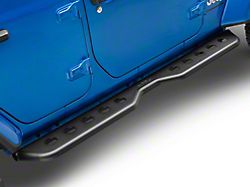 Jeep Licensed by RedRock Extreme Heavy Duty Rocker Steps (18-25 Jeep Wrangler JL 4-Door)